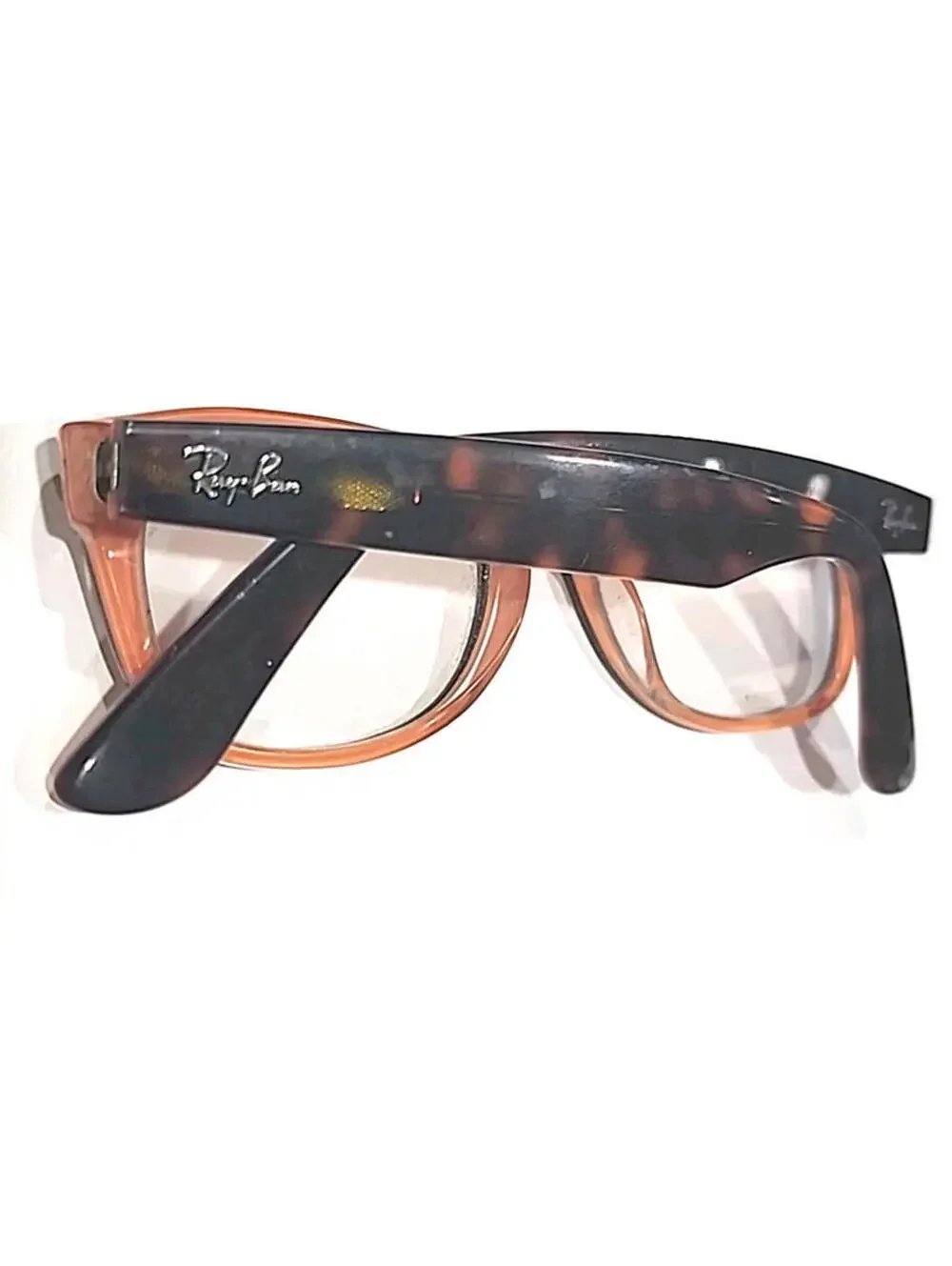 Ray Ban RB5184 5159 Small Tortoise Orange Oval Eyeglasses 50-18 145 Hooked Arms